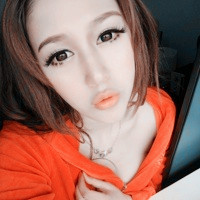 穿红色裙子的女生头像