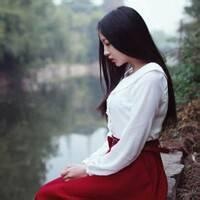 气质长发女生头像