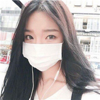 寒流来袭口罩女生头像