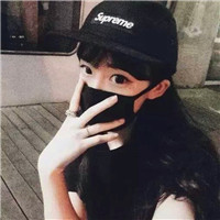 寒流来袭口罩女生头像