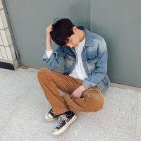 帅男生活照微信头像