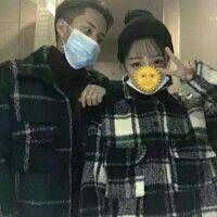 冷系情侣头像一左一右