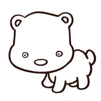 简笔画卡通微信头像图片