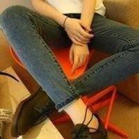 穿牛仔衣服的女生头像