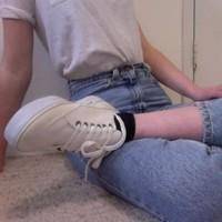 穿牛仔衣服的女生头像
