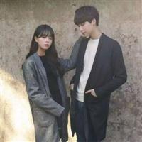 灰色伤感个性情侣头像女生