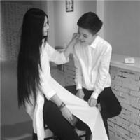 灰色伤感个性情侣头像女生