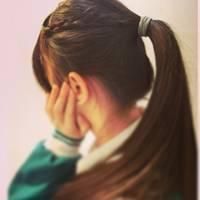女生马尾背影头像