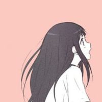 二次元情侣头像一左一右唯美清纯