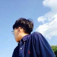 蓝色背影图片男生头像