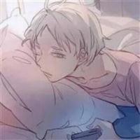 粉色动漫头像男生