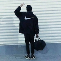 好看帅气伤感的男生头像背影
