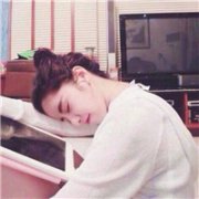 微信丸子头女生头像