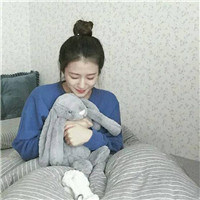 微信丸子头女生头像