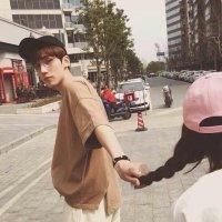 非主流情头一男一女分开