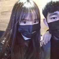 非主流情头一男一女分开