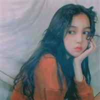 森系侧脸唯美女生头像