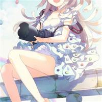 动漫萌唯美清新女生头像