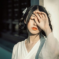 美丽女生自拍头像