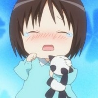 卡通短发小女孩头像图片大全
