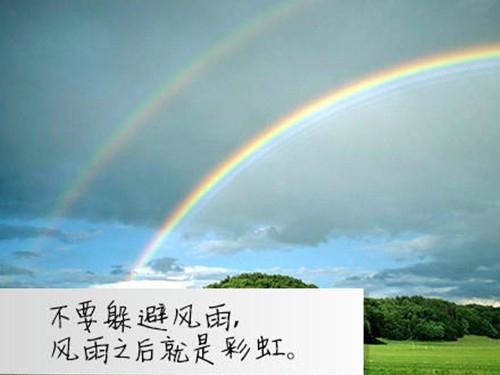 相信自理励志的句子