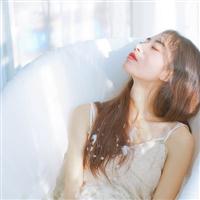 青纯唯美女生头像