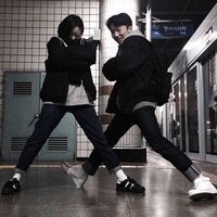 韩系情头像情侣一左一右