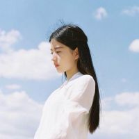 长发女生头像微信2018