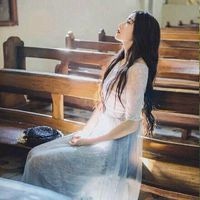 长发女生头像微信2018