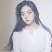长发女生头像微信2018