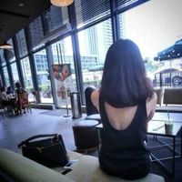 忧伤女生的背影头像
