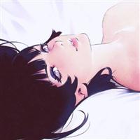 忧伤的动漫女生头像