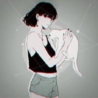 忧伤的二次元女生头像