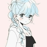文艺清新女生卡通头像