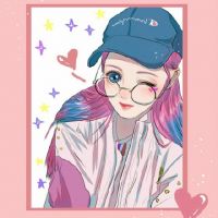文艺清新女生卡通头像