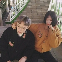 时尚的情侣头像一对两张