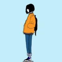 酷酷的女人头像卡通图片
