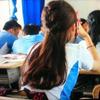 小清新高中女生头像