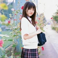 小清新高中女生头像