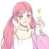 卡通简约qq女生头像