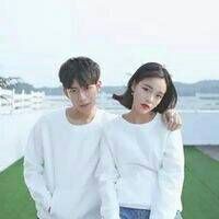 清新唯美的好看情侣头像一男一女