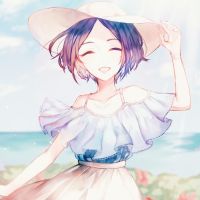清新唯美女生卡通头像