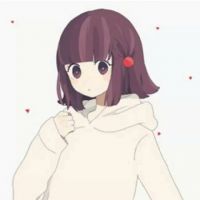 清新唯美女生卡通头像