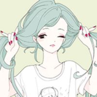 清新唯美女生卡通头像