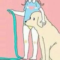 卡通粉色头像女生头像