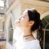小清新女生头像无水印