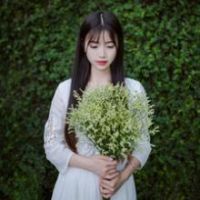 可爱清纯女生全身头像
