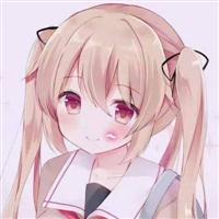 甜美可爱女生头像动漫