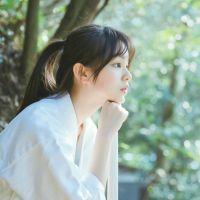 素颜女生微信头像图片