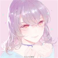 简约小清新卡通女生头像